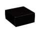 Black One Piece Gift Box: 9x9x4